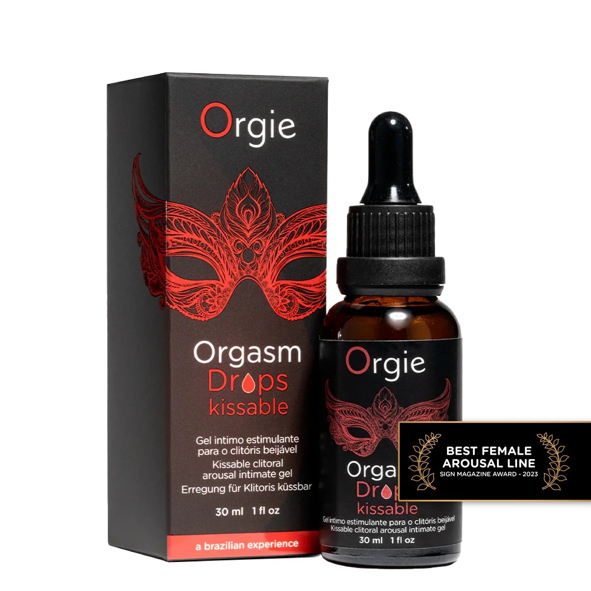 Orgie Orgasm Drops — Kissable