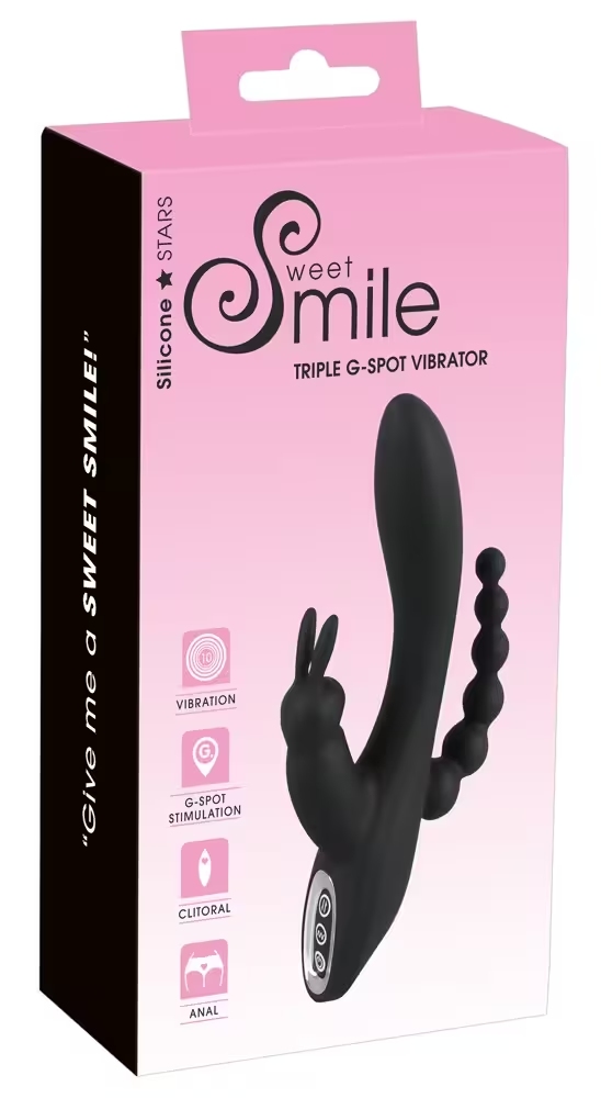 Smile Triple G-Spot Vibrator Noir