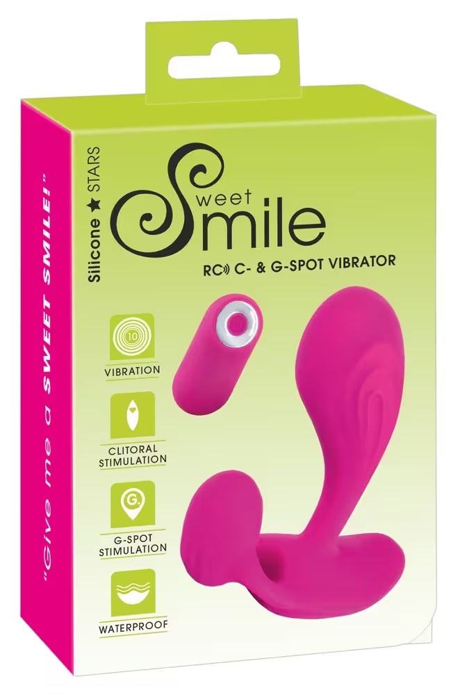 Smile RC C- & G-Spot Vibrator Rose