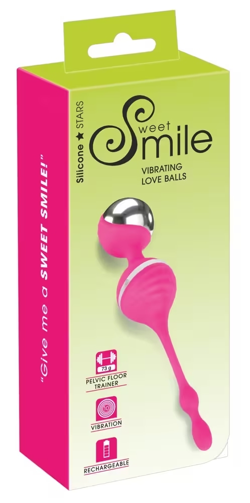 Smile Vibrating Love Balls Rose