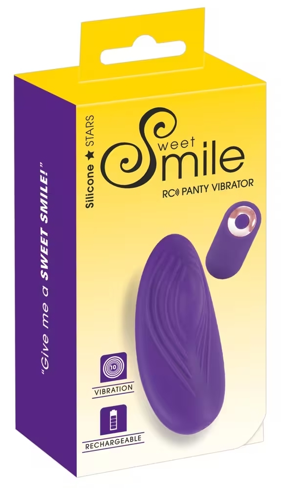 Smile RC Panty Vibrator Violet Nervuré