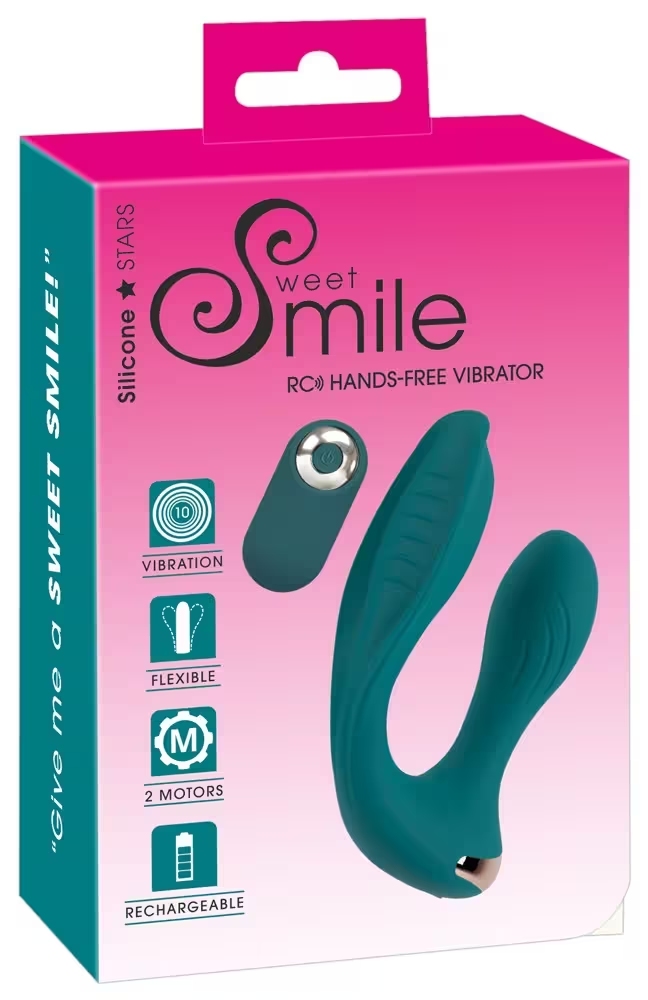 Smile RC Hands-Free Vibrator Teal