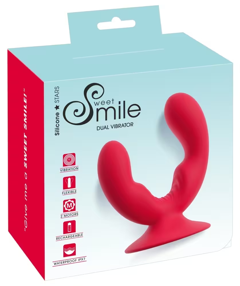 Smile Dual Vibrator Rouge